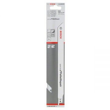 Bosch S 1125 VFR - Set panze fierastrau sabie bimetal 225 mm 10-14 dinti/inch dantura progresiva 5 bucati