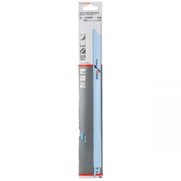 Bosch S 1225 VF - Set panze fierastrau sabie bimetal 300 mm 10-14 dinti/inch dantura progresiva 5 bucati