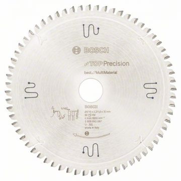 Bosch Top Precision Best for Multi Material - Panza fierastrau circular multimaterial 216x30x2.3 mm 64 dinti