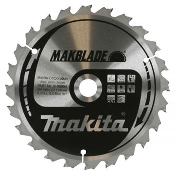 Makita MAKBLADE - Panza fierastrau circular lemn 190x20x2.2 mm 24 dinti