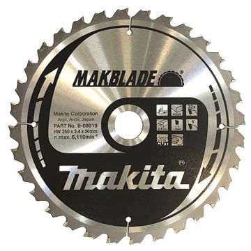 Makita MAKBLADE - Panza fierastrau circular lemn 250x30x2.4 mm 32 dinti