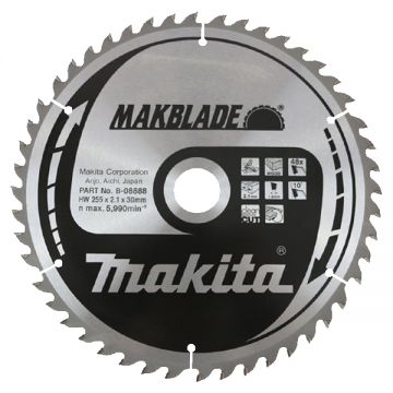 Makita MAKBLADE - Panza fierastrau circular lemn 255x30x2.1 mm 48 dinti