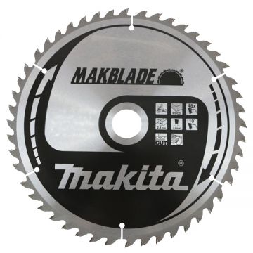 Makita  MAKBLADE PLUS - Panza fierastrau circular lemn 216x30x2.8 mm 80 dinti