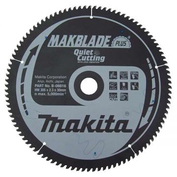 Makita MAKBLADE PLUS - Panza fierastrau circular lemn 305x30x2.3 mm 100 dinti