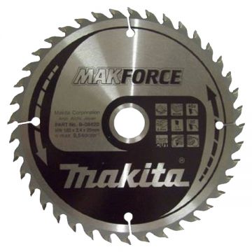 Makita MAKFORCE - Panza fierastrau circular lemn 160x20x2.4 mm 40 dinti