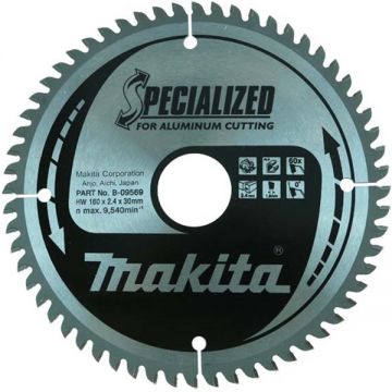 Makita SPECIALIZED - Panza fierastrau circular aluminiu 160x30x2.4 mm 58 dinti