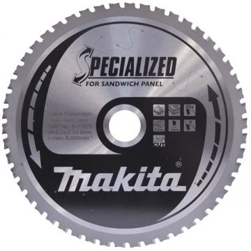 Makita SPECIALIZED - Panza fierastrau circular panouri sandwich 235x30x2.2 mm 50 dinti