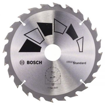 Bosch 2609256814 - Panza fierastrau circular lemn 180x30/20x2.2 mm 24 dinti