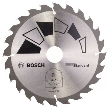 Bosch 2609256820 - Panza fierastrau circular lemn 190x30/24x2.2 mm 24 dinti