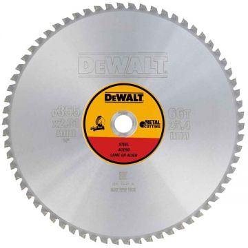 DeWalt DT1926 - Panza fierastrau circular otel 355x25.4x2.31 mm 66 dinti