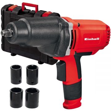 Einhell CC-IW 950 - Masina de insurubat cu impact 950 W 450 Nm - patrat 1/2 inch valiza plastic