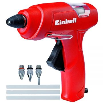 Einhell TC-GG 30 - Pistol de lipit cu bagheta siliconica 30 W 11 mm - g/min accesorii