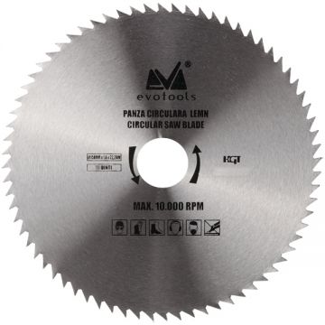 Evotools  638015 - Panza fierastrau circular lemn 115x22.2x- mm 56 dinti