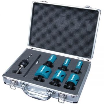 Makita B-11988 - Set carote HSS Bimetal 20-65 mm 6 bucati