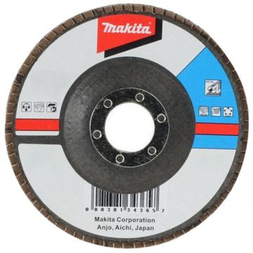 Makita D-27436 - Disc lamelar profil convex 115x22.2 mm granulatie 40