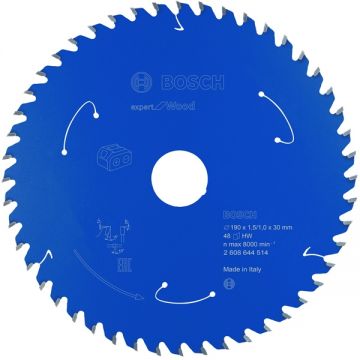 Bosch Expert for Wood - Panza fierastrau circular lemn 190x30x1.5 mm 48 dinti