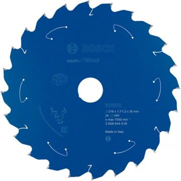 Bosch Expert for Wood - Panza fierastrau circular lemn 216x30x1.7 mm 24 dinti