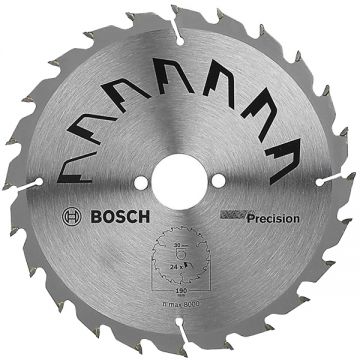 Bosch PRECISION - Panza fierastrau circular lemn 250x30x3.2 mm 24 dinti