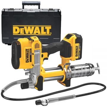 DeWalt DCGG571M1 - Pompa de gresat 1 acumulator Li-Ion 18 V 4 Ah valiza plastic