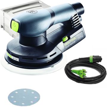 Festool ETS EC 150/5 EQ-Plus - Slefuitor cu excentric 400 W 150 mm valiza speciala