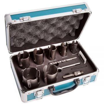 Makita D-51281 - Set carote zidarie 22-51 mm 10 bucati