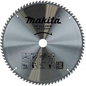 Makita D-65676 - Panza fierastrau circular multimaterial 305x30x2.8 mm 80 dinti