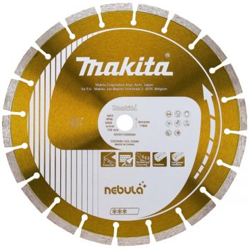 Makita NEBULA - Disc diamantat de taiere segmentat 115x22.2x2 mm taiere uscata