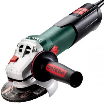 Metabo WEV 11-125 QUICK - Polizor unghiular cu fir 1100 W 125 mm turatie constanta protectie suprasarcina turatie reglabila maner antivibratii pornire lina