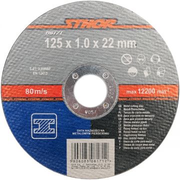 Sthor 08171 - Disc taiere metal 125x22x1 mm 1 buc