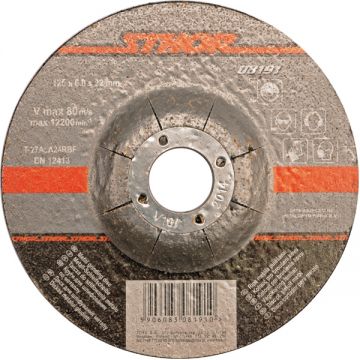 Sthor 08190 - Disc polizare metal 115x22x6 mm