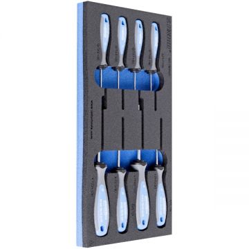 Unior 964/9DSOS - Set surubelnite cu profil PH PZ si torx 8 bucati