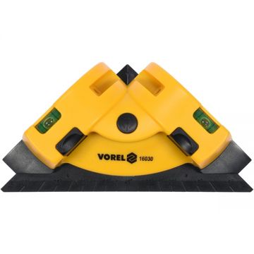 Vorel 16030 - Nivela laser cu linii 10 m - mm/m 2 linii laser fascicul rosu