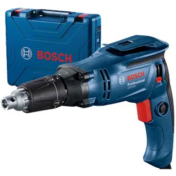 Bosch GTB 650 - Masina de insurubat fara impact 650 W 6 mm tija hexagonala de 1/4 inch valiza plastic