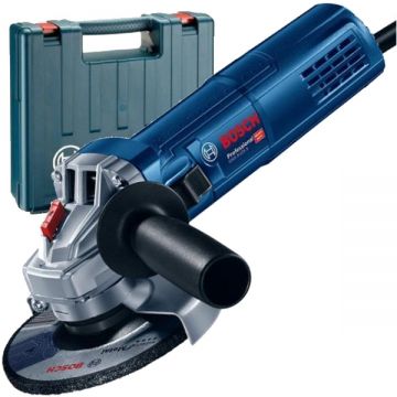 Bosch GWS 9-125 S - Polizor unghiular cu fir 900 W 125 mm turatie reglabila valiza plastic