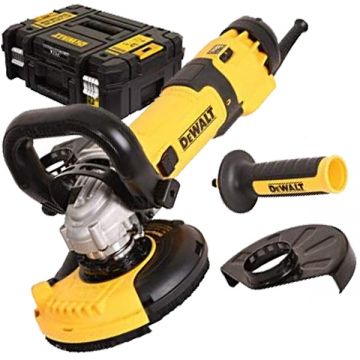 DeWalt DWE4257KT - Polizor unghiular 1500 W 125 mm turatie reglabila accesorii