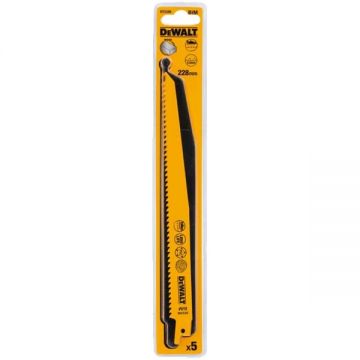 DeWalt S1111VF - Set panze fierastrau sabie bimetal 228 mm 6 dinti/inch dantura standard 5 bucati