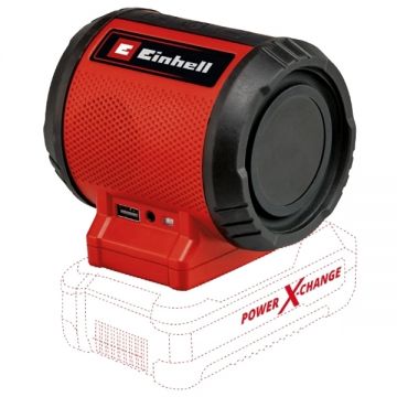 Einhell TC-SR 18 Li BT PXC - Boxa wireles fara acumulatori si incarcator Li-Ion 18 V - Ah