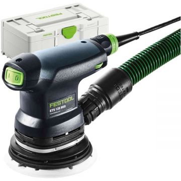 Festool ETS 125 REQ-Plus - Slefuitor cu excentric 250 W 125 mm valiza plastic