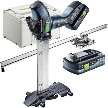 Festool ISC 240 HPC 40 EBI-Plus-XL-FS - Fierastrau pentru materiale izolatoare cu 2 acumulatori Li-Ion 18 V 4 Ah valiza speciala accesorii