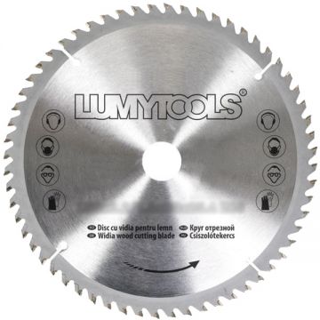 LumyTools  LT08780 - Panza fierastrau circular lemn 165x20/16x- mm 24 dinti