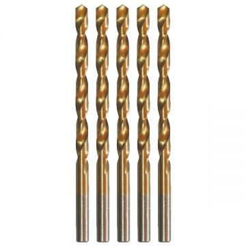 LumyTools LT21545 - Set burghie metal HSS-TIN 4.5 mm tija cilindrica 10 bucati