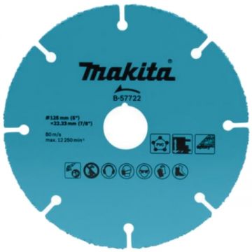 Makita B-57722 - Disc taiere multimaterial 125x22.2x2 mm 1 buc