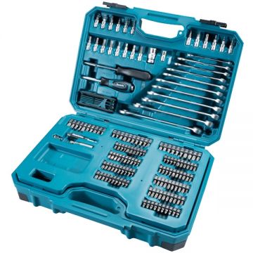 Makita E-10883 - Trusa scule de mana mixta 221 bucati