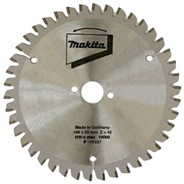 Makita P-05337 - Panza fierastrau circular aluminiu 160x20x- mm 42 dinti