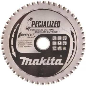 Makita SPECIALIZED - Panza fierastrau circular otel 150x20x1.1 mm 48 dinti