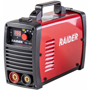 Raider D-IW180 - Invertor sudura MMA 160 A 1.6-3.25 mm protectie suprasarcina display digital monofazat