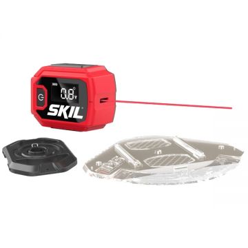 Skil 1900 AA - Nivela laser cu linii 4.5 m - mm/m 1 linii laser fascicul rosu suport perete