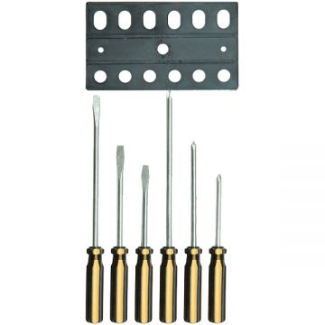 Vorel 64090 - Set surubelnite cu profil PH si plat 6 bucati