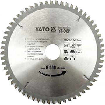 Yato YT-6099 - Panza fierastrau circular aluminiu 350x30x3.2 mm 100 dinti