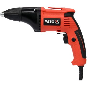 Yato YT-82071 - Masina de insurubat fara impact 550 W - mm tija hexagonala de 1/4 inch valiza plastic